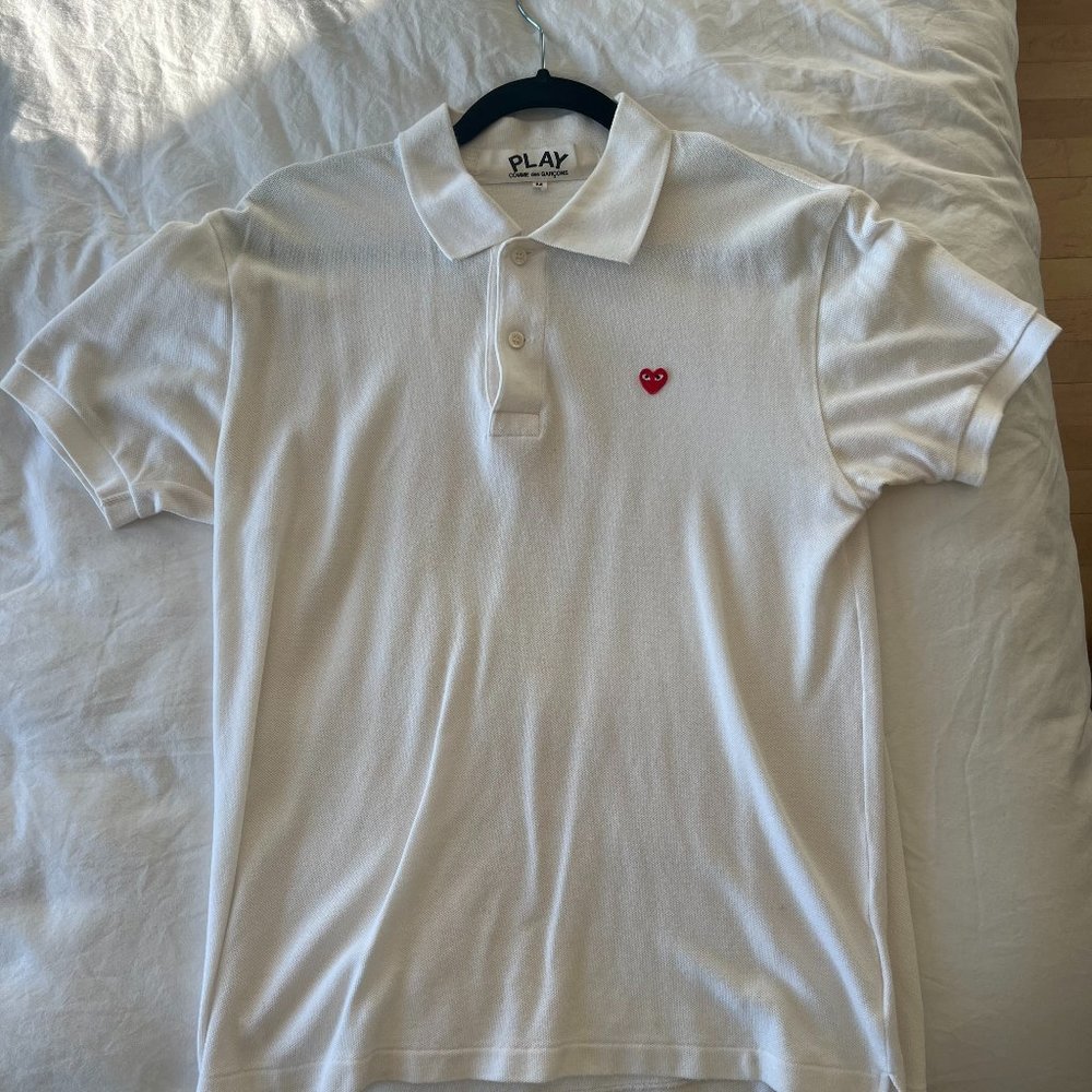Comme De Garcon PLAY polo shirt